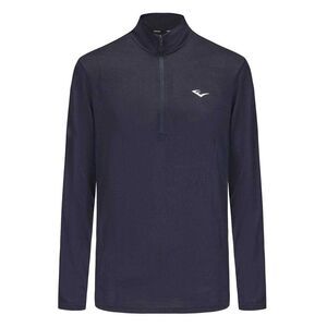 Everlast Mens Mock Neck Regular Long-Sleeved Top / Navy